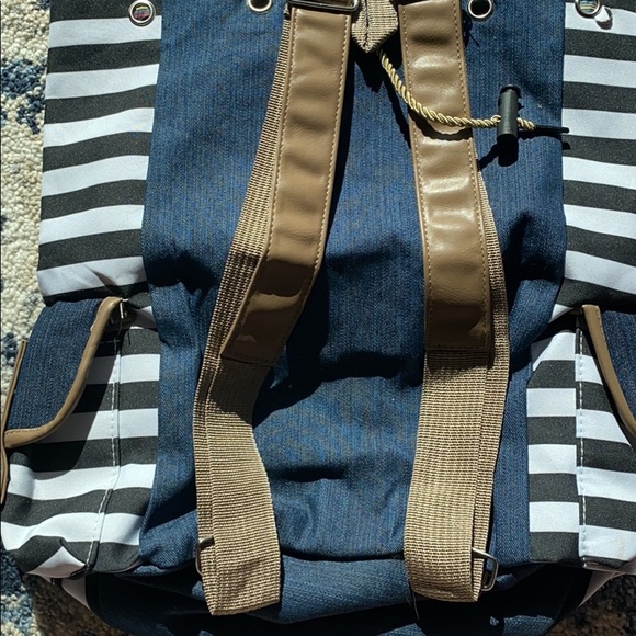 Canvas back pack - Picture 2 of 4